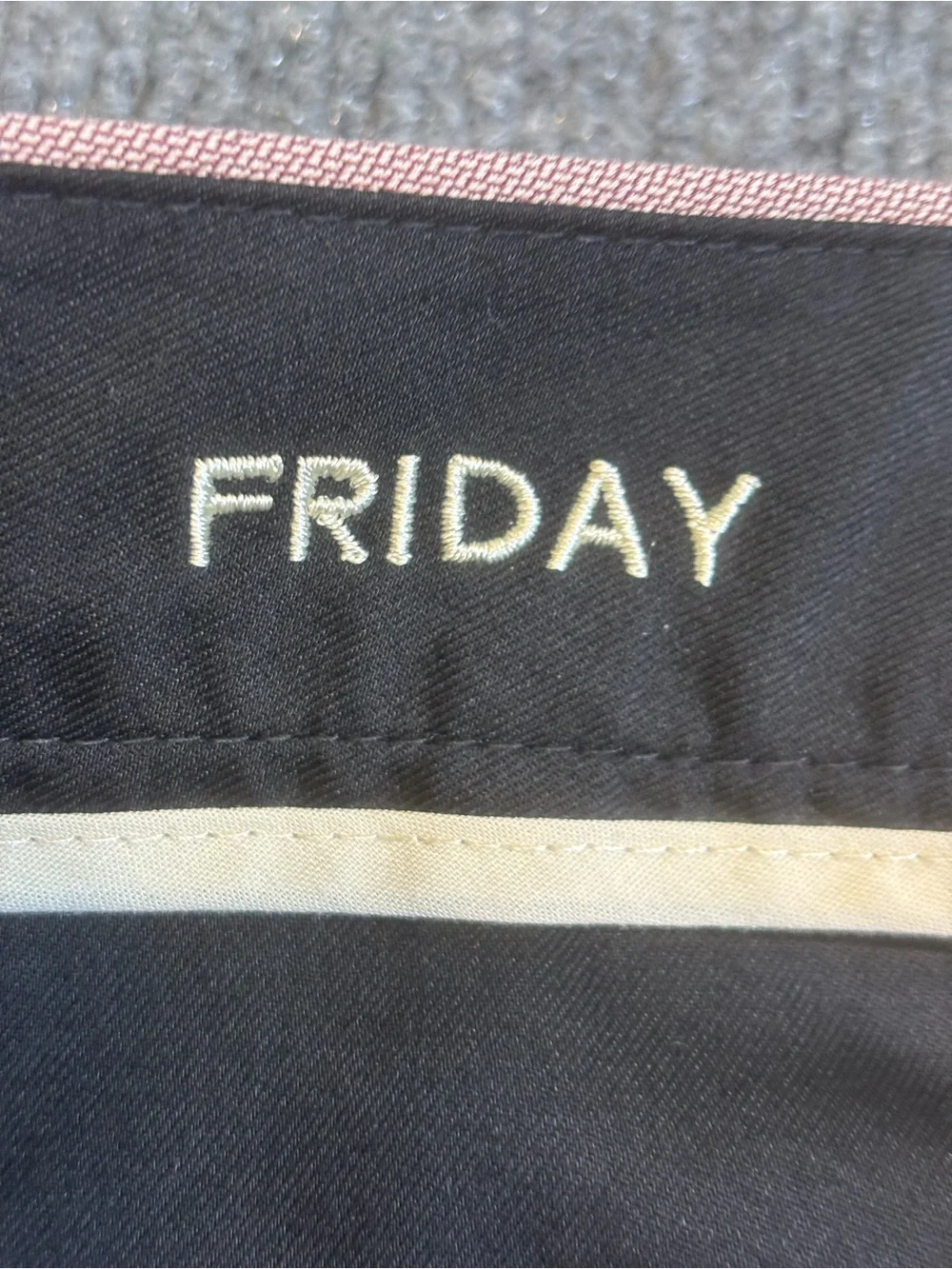 Bonobos Friday Pants Men 34x28 Slim Fit Light Pink Chinos Cotton Stretch EUC